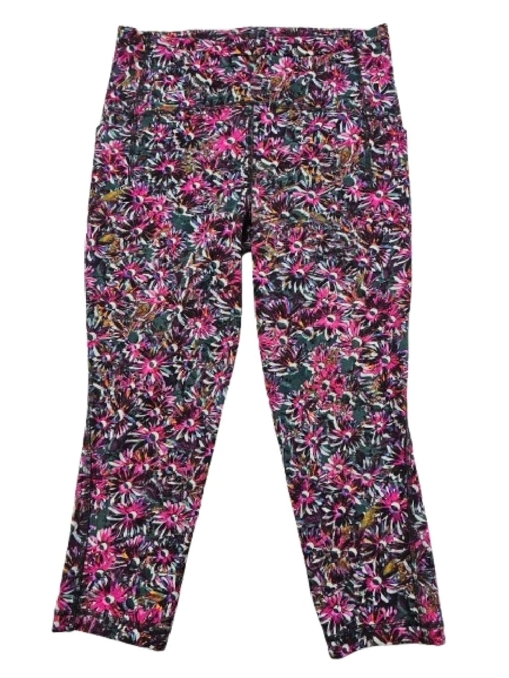 Lululemon Base Pace High Rise Tight Floral Electric Multi Legging Women 8 W6BKVS